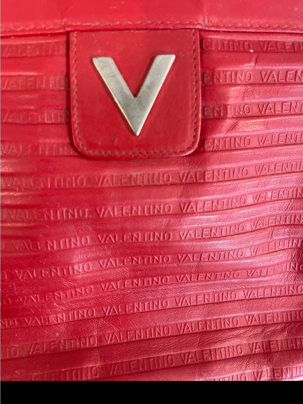 RED VALENTINO リボン バッグ クラッチ 美品 Red Valentino clutch bag or cosmetic bag. Vintage. - Gem